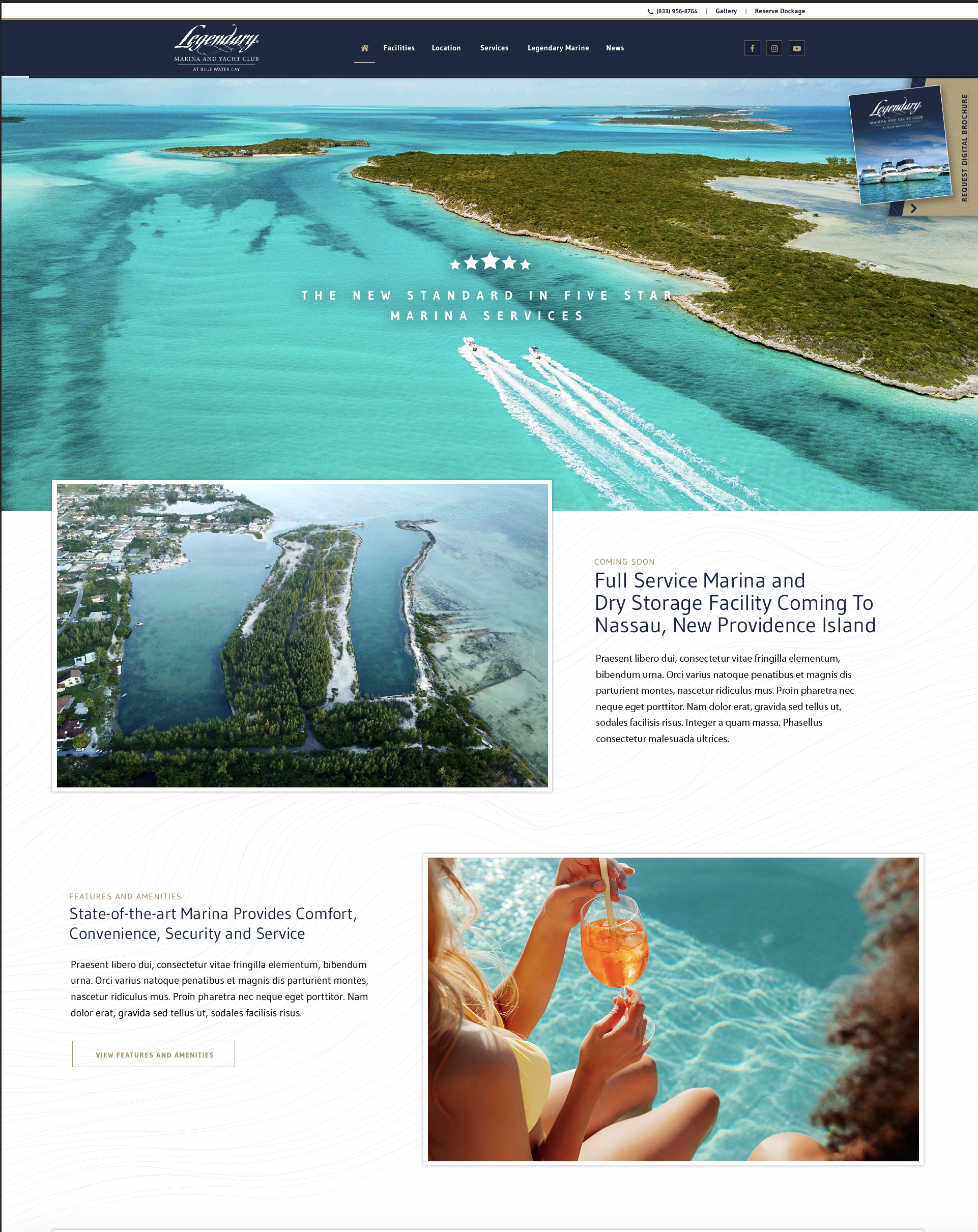 Legendary Marina Resort at Blue Water Cay | Nassau Bahamas