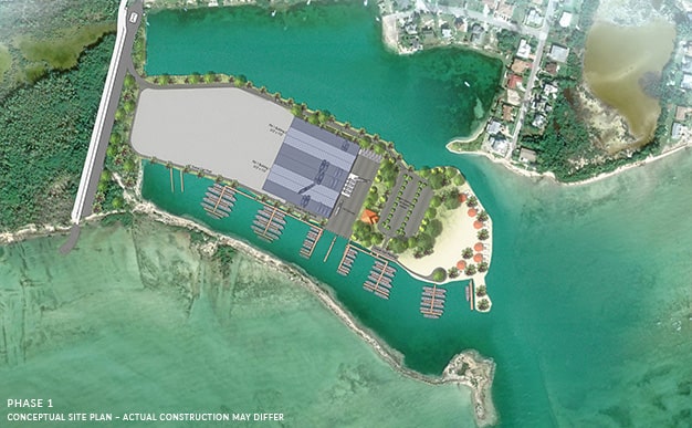 Legendary Marina Resort Blue Water Cay Phase 1 Site Plan
