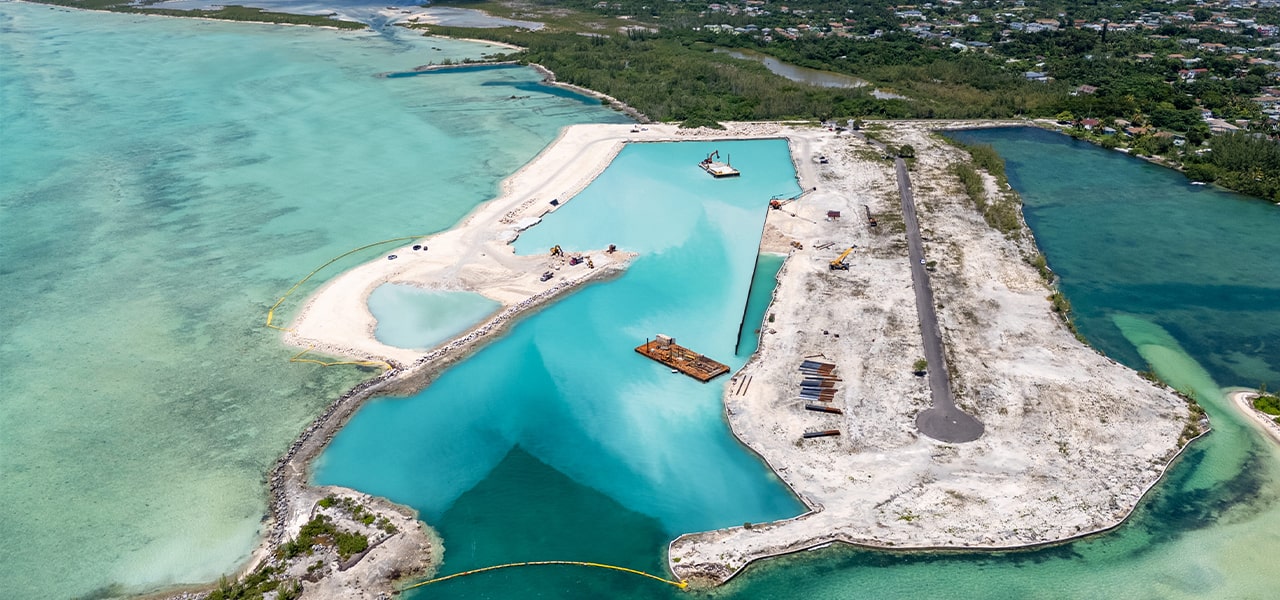 Blue Water Cay Construction Update August 2024