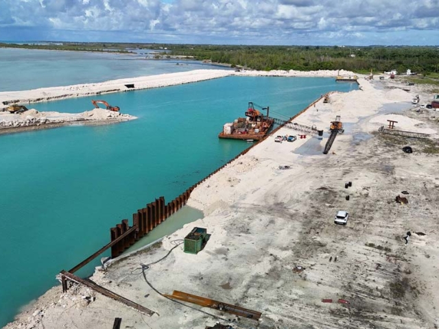 Blue Water Cay September 2024 Construction