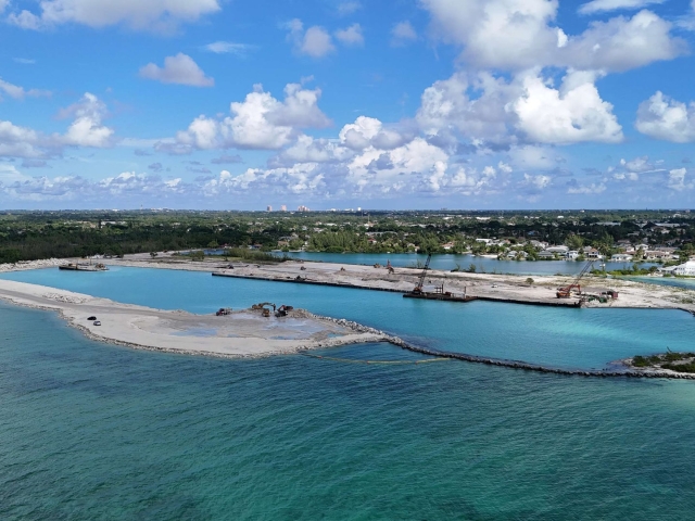 Blue Water Cay October 2024 Construction Progress