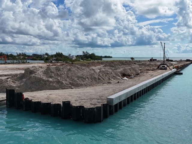 Blue Water Cay October 2024 Construction Progress