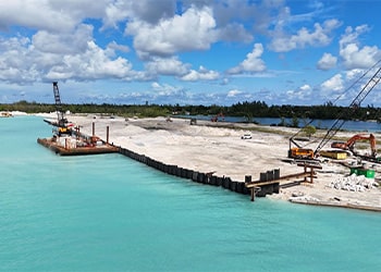 October Construction Update Highlights Ongoing Progress at Blue Water Cay