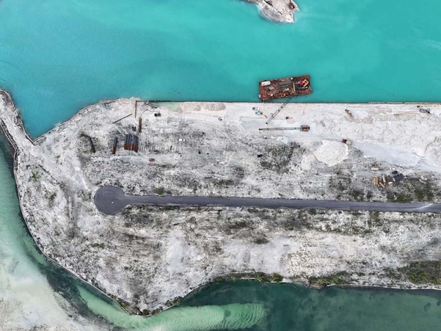 Legendary Blue Water Cay September 2024 Construction Progress