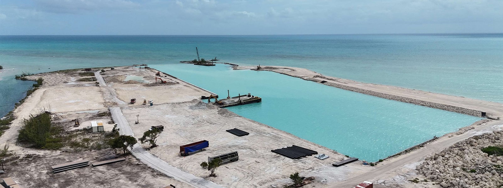 November Update: High-Tech Floating Docks to Transform Legendary Marina Resort at Blue Water Cay