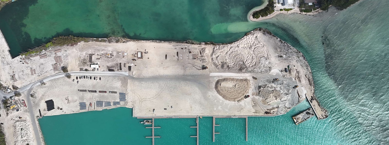 February Progress Brings Blue Water Cay Marina Closer to Completion