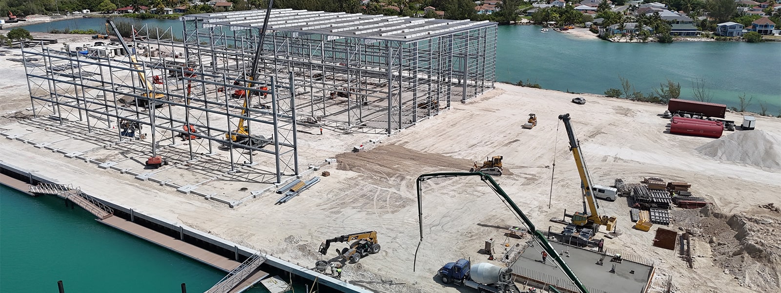 June Construction Update at Blue Water Cay
