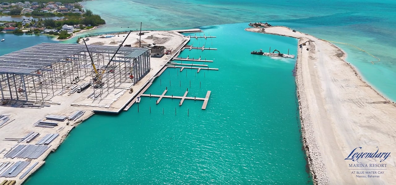 Blue Water Cay August Progress