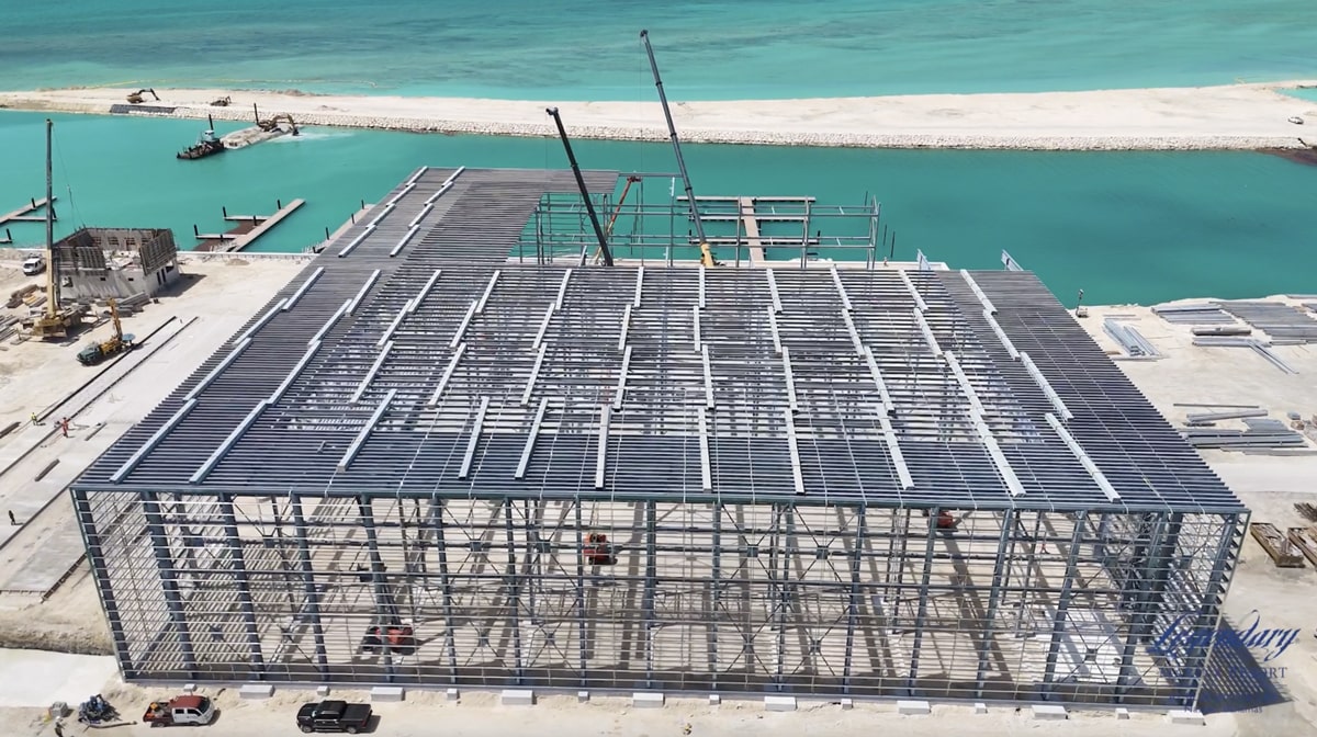Blue Water Cay Resort Construction